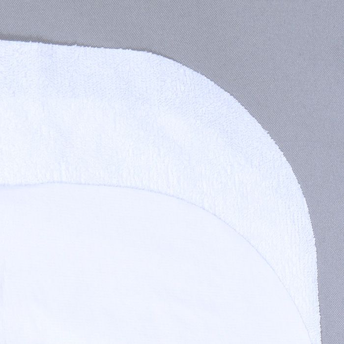 Ūdensnecaurlaidīgs palags ar gumiju White, 200x220 cm||TavsSapnis