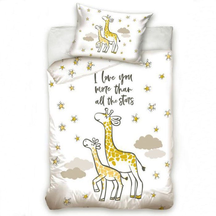 Premium gultas veļa Giraffe||TavsSapnis