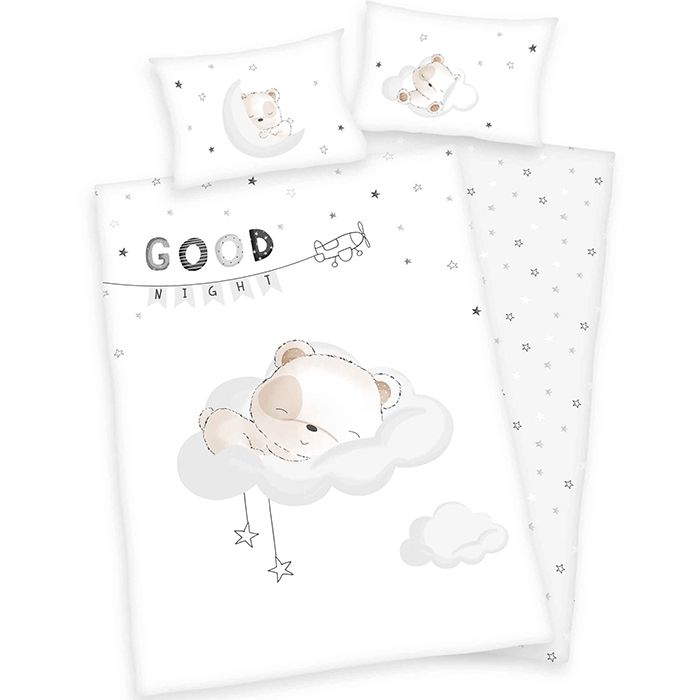 Premium gultas veļa Sweet dreams, 100x135, 40x60 cm||TavsSapnis