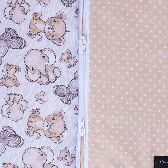 Silts  guļammaiss ar divpusēju rāvējslēdzēju Mini zoo, 70 cm||TavsSapnis