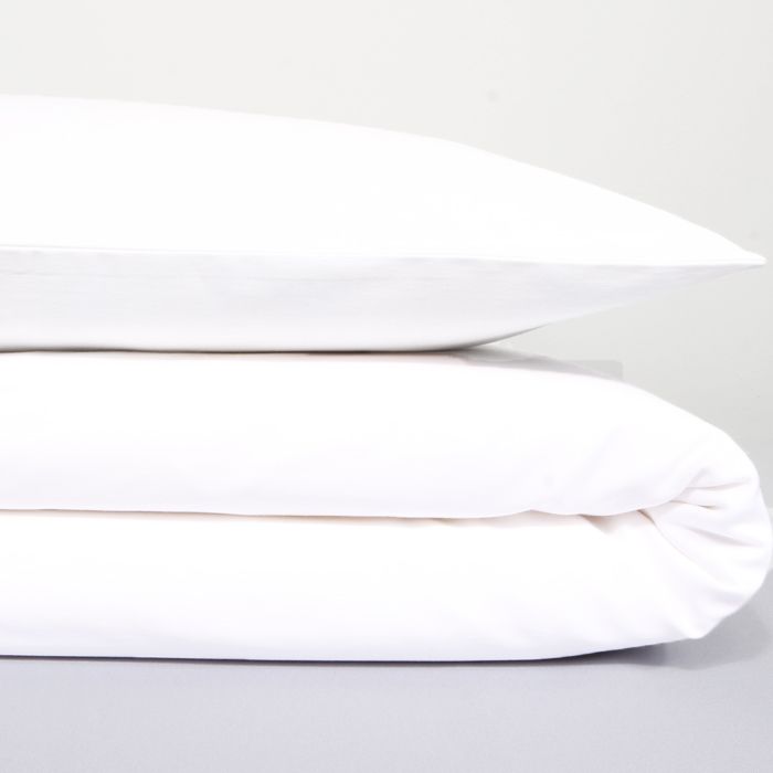 Satīna gultas veļas komplekts Balts||TavsSapnis