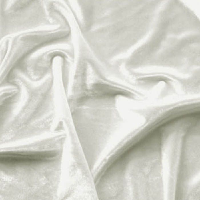 Samts balts, brokāta, 1.60x1.50m||TavsSapnis