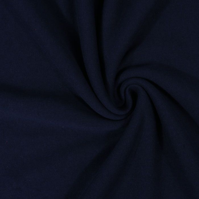 Trikotāža ar pūciņu tumši zils, 0.25x1.25m||TavsSapnis