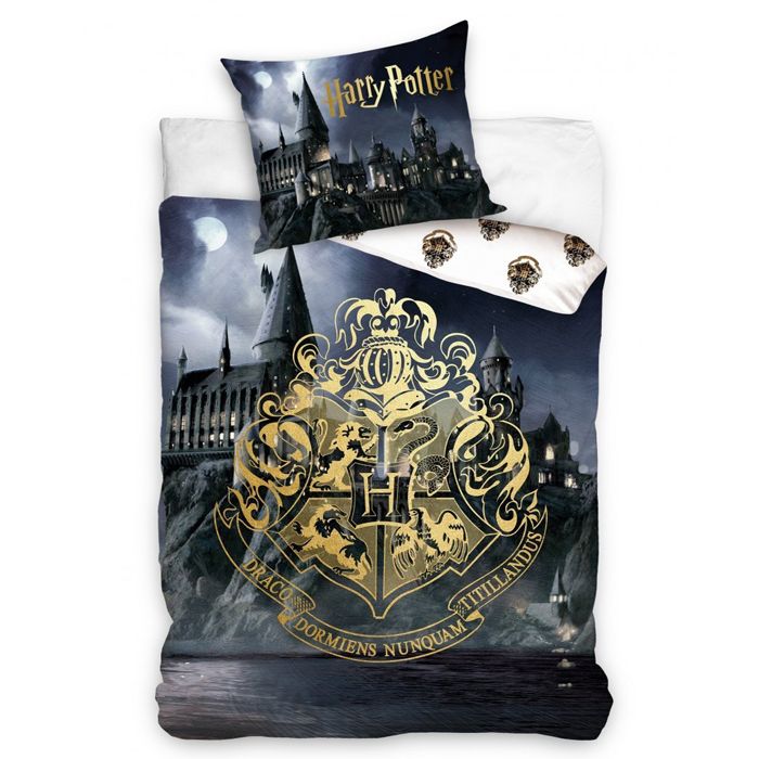 Divpusējas gultas veļas komplekts Hogwarts||TavsSapnis