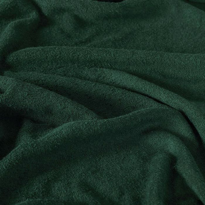 Frotē palags ar gumiju Premium Plus, tumši zaļš||TavsSapnis