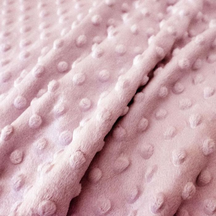 Minky audums gaiši rozā krāsā||TavsSapnis