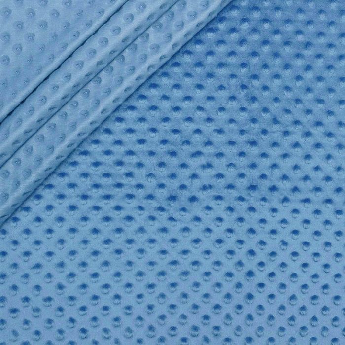 Minky audumsblāvi zils, 1.65x1.60m||TavsSapnis