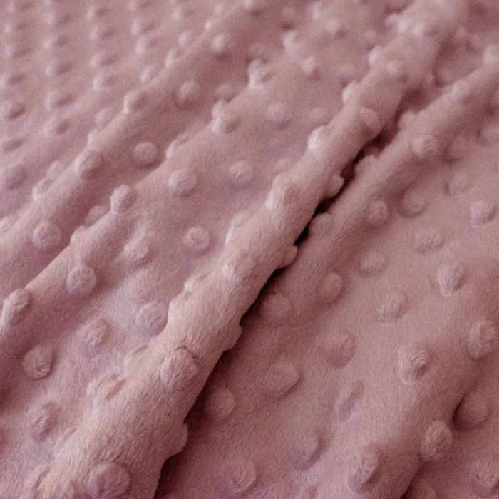 Minky audums pelnu rozā, 1.30x1.50m||TavsSapnis