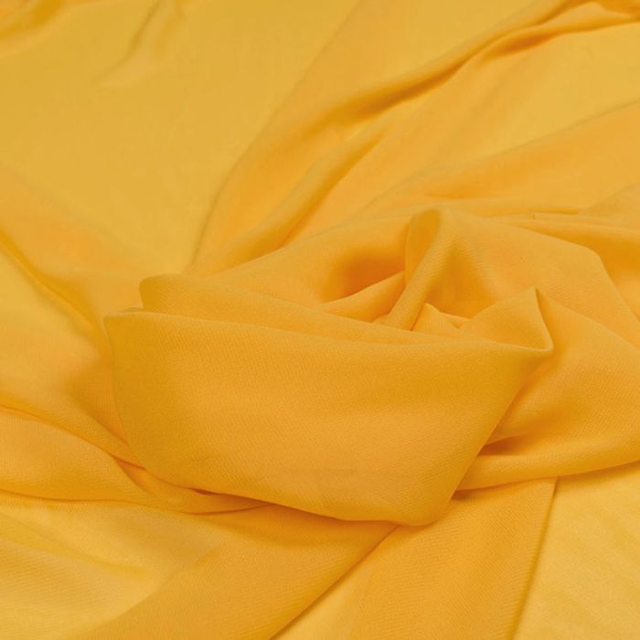 Šifons, oranži dzeltens, 0.35x1.45m||TavsSapnis
