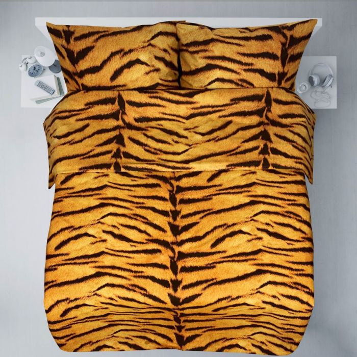 Gultas veļas komplekts Tiger, 200x220, 70x70 cm||TavsSapnis