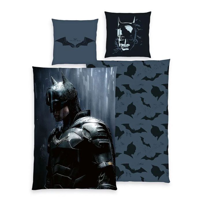 Digitālā druka gultas veļas komplekts Batman, 135x200, 80x80 cm||TavsSapnis