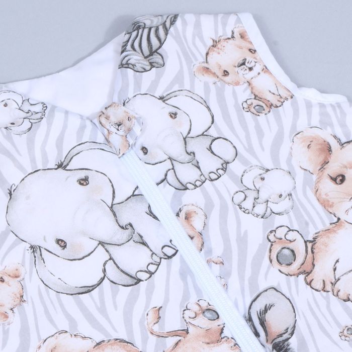 Guļammaiss ar divpusēju rāvējslēdzēju Mini zoo, 110 cm||TavsSapnis