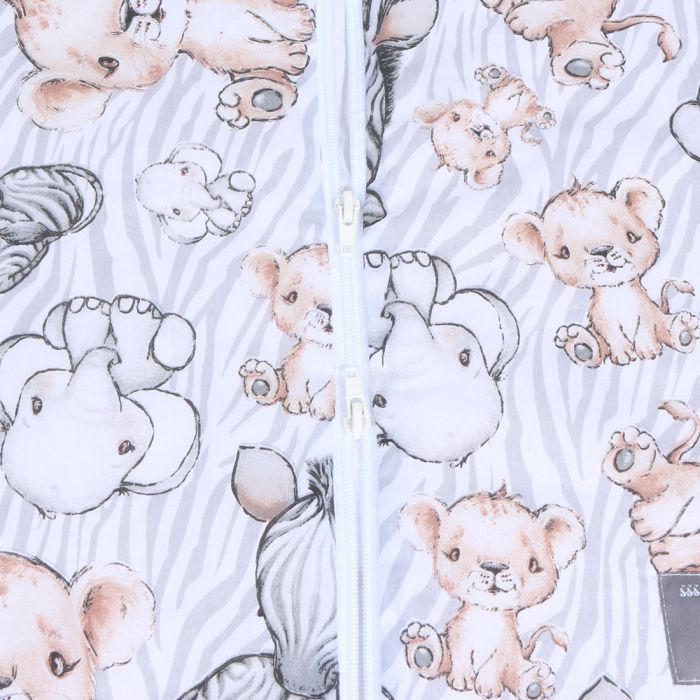 Guļammaiss ar divpusēju rāvējslēdzēju Mini zoo, 110 cm||TavsSapnis