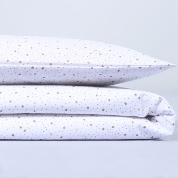 Gultas veļas komplekts Mini Stars, 90x120, 40x60 cm||TavsSapnis