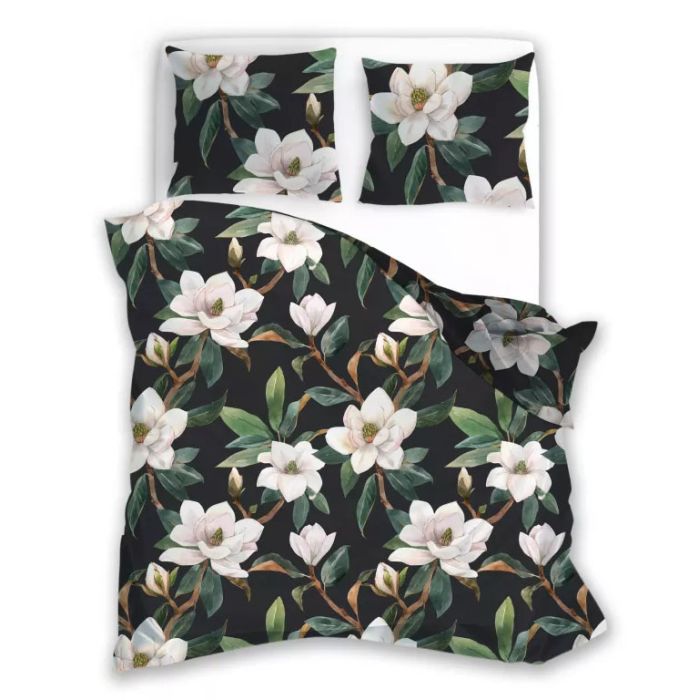 Flovery Collection kokvilna gultas veļas komplekts, 200x220, 70x80 cm||TavsSapnis