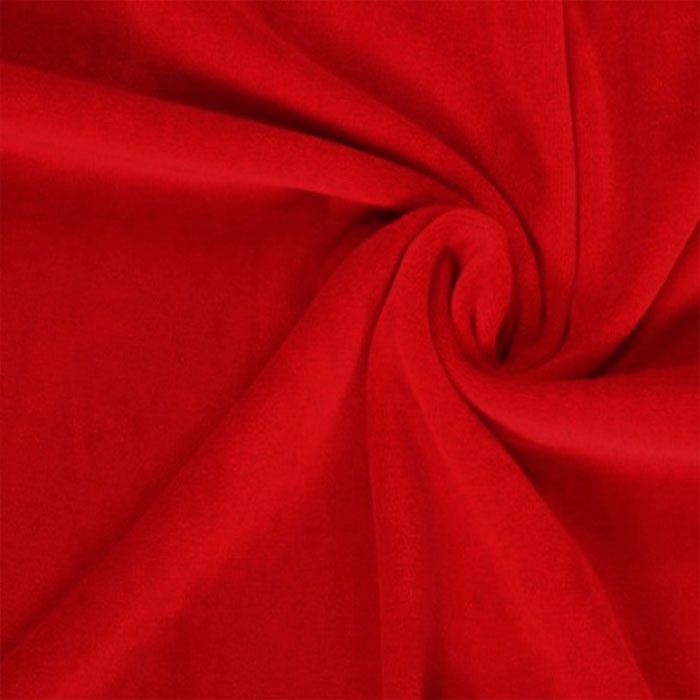 Kokvilnas velūrs sarkans, 0.60x1.80m||TavsSapnis