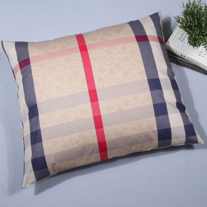 Kokvilnas spilvendrāna ar rāvējslēdzēju Tartan, 70x75 cm||TavsSapnis