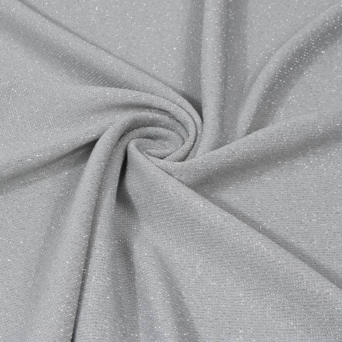 Spīdīgs kleitu trikotāža LUREX, 0.55x1.60m||TavsSapnis