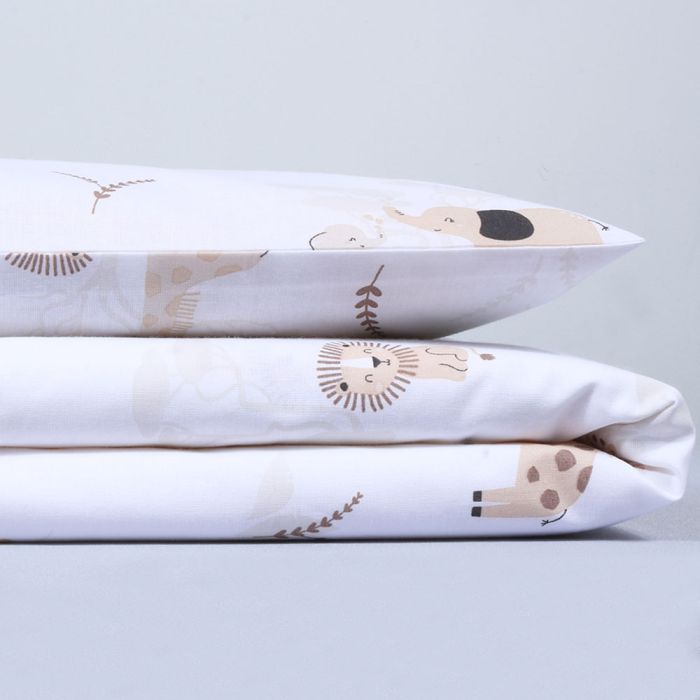 Gultas veļas komplekts Mini Safari, 90x120, 40x60 cm||TavsSapnis