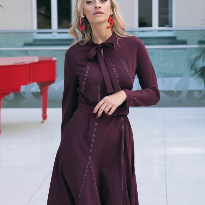 Trikotāža Punto burgund bordo, 0.50x1.50m||TavsSapnis