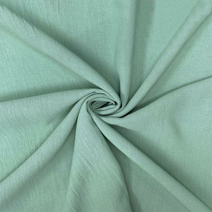 Vasaras audums American Crepe, vecumā piparmētra, 0.90x1.40m||TavsSapnis