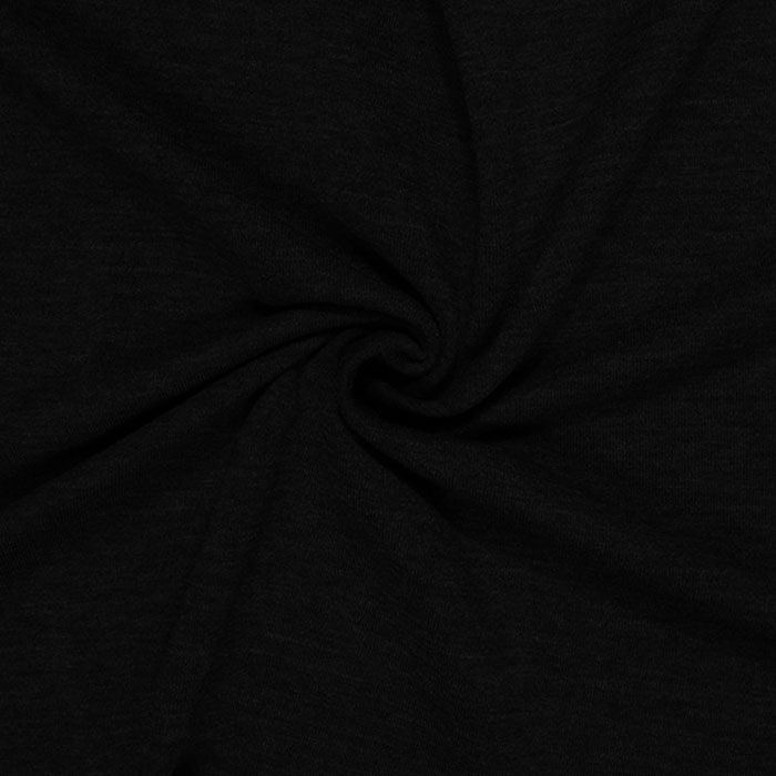 Trīskāršā cilpiņu trikotāža melna, 0.30x1.80m||TavsSapnis