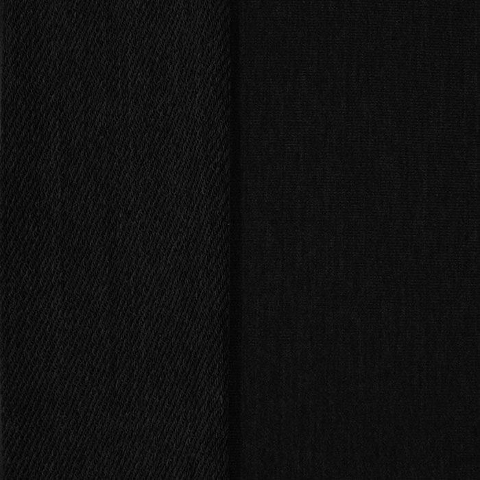 Trīskāršā cilpiņu trikotāža melna, 0.30x1.80m||TavsSapnis