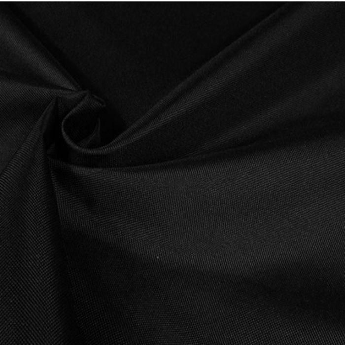 Ūdensizturīgs mīksts audums Oxford melns, 0.45x1.50m||TavsSapnis