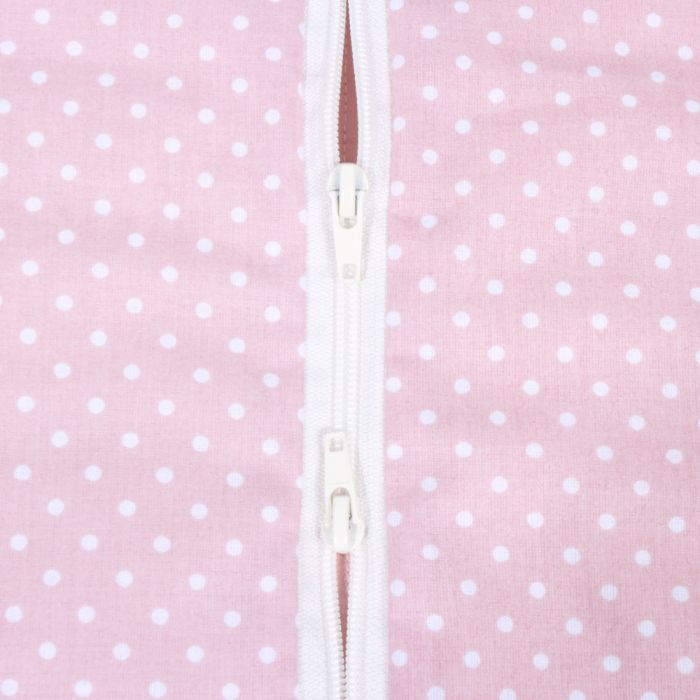 Guļammaiss ar divpusēju rāvējs Pink Dots, 75 cm||TavsSapnis