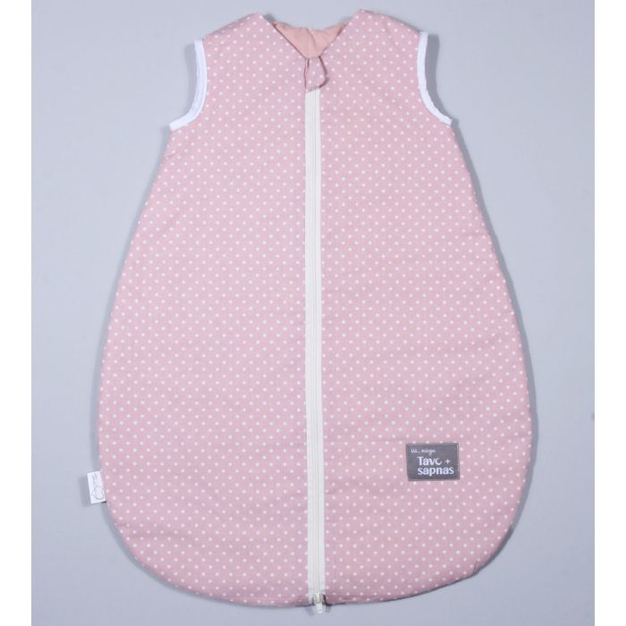 Guļammaiss ar divpusēju rāvējs Pink Dots, 75 cm||TavsSapnis