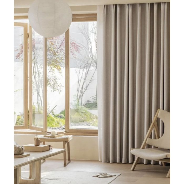 Mērāmi nakts aizkari  Super Soft Chenille Dimout, augstums 275 cm||TavsSapnis