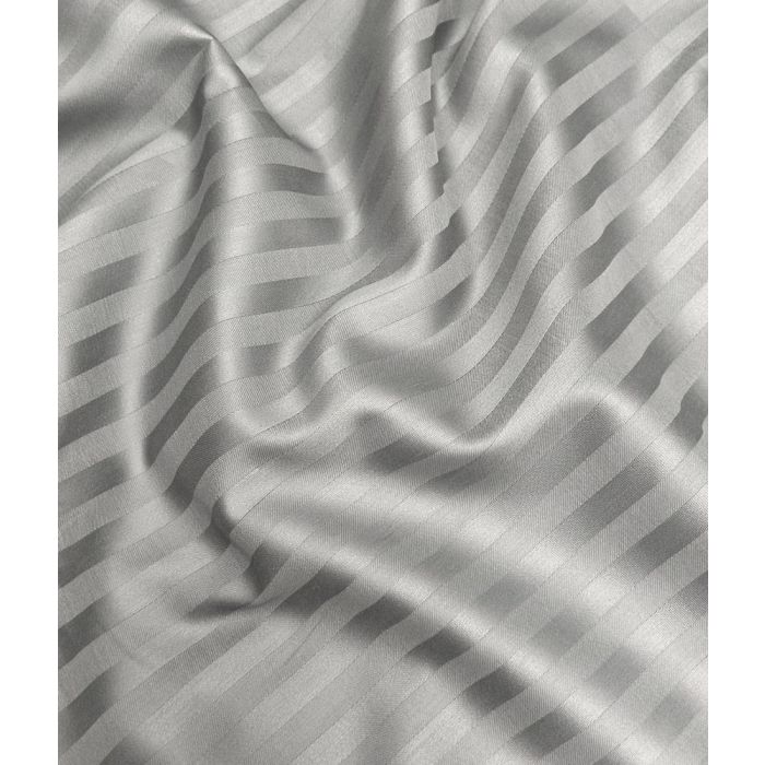 Svītrains satīna gultasveļas komplekts Grey, 100x135, 40x60 cm||TavsSapnis