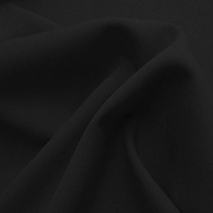 Gabardīns melnā krāsā, 0.85x1.40m||TavsSapnis