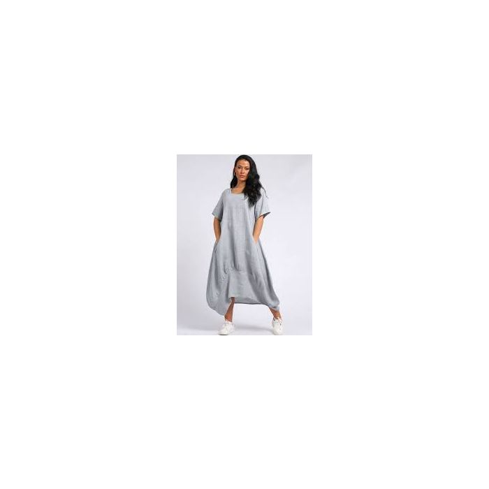 Mīksts mazgāts lins Light Grey, 0.40x0.80m||TavsSapnis