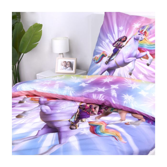Divpusējas gultas veļas komplekts Unicorn, 140x200, 70x90 cm||TavsSapnis
