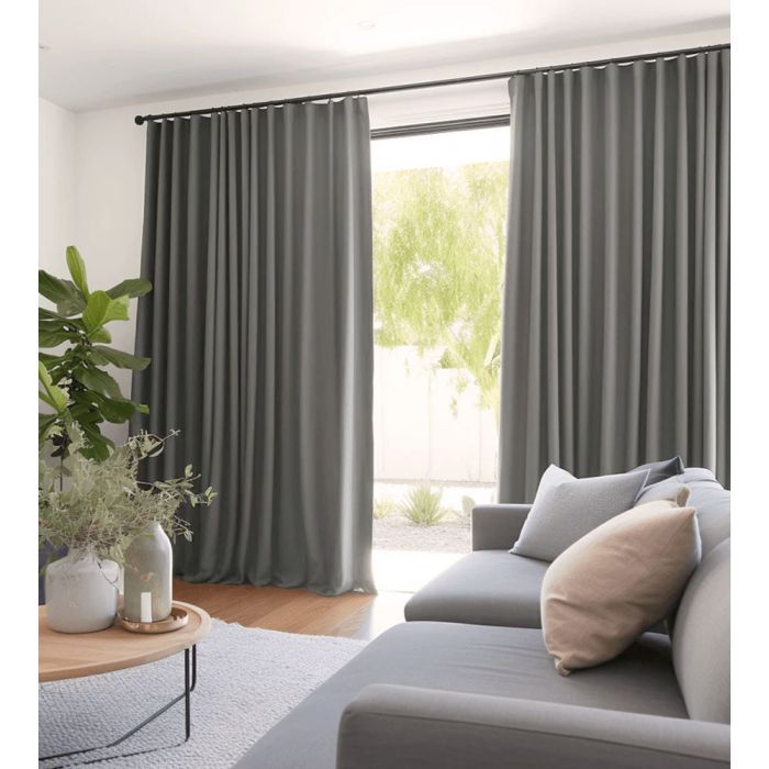 Mērāmi nakts aizkari  Super Soft Chenille Dimout, augstums 330 cm||TavsSapnis