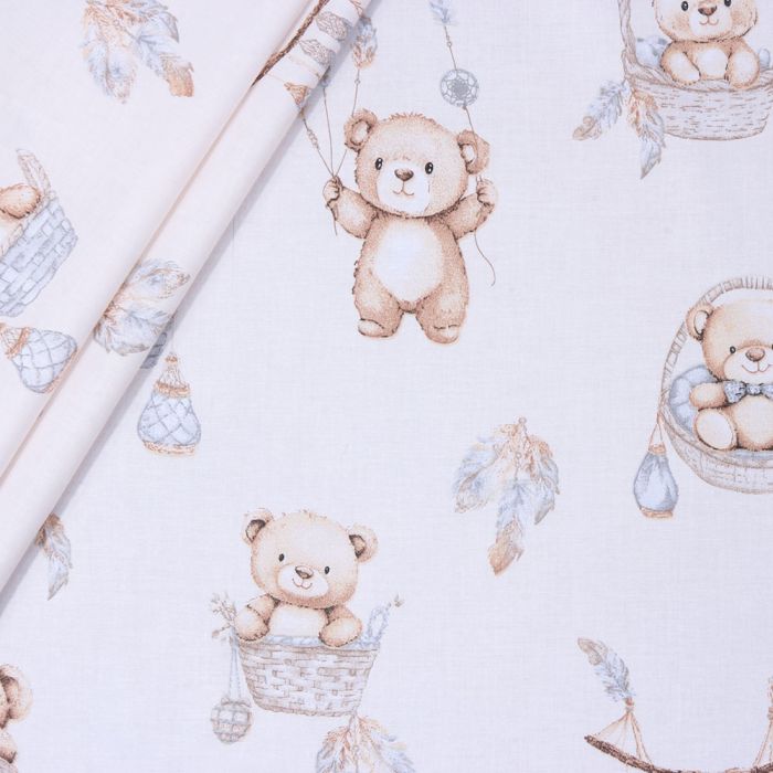 Audekls Teddy Bear, 0.35x2m||TavsSapnis