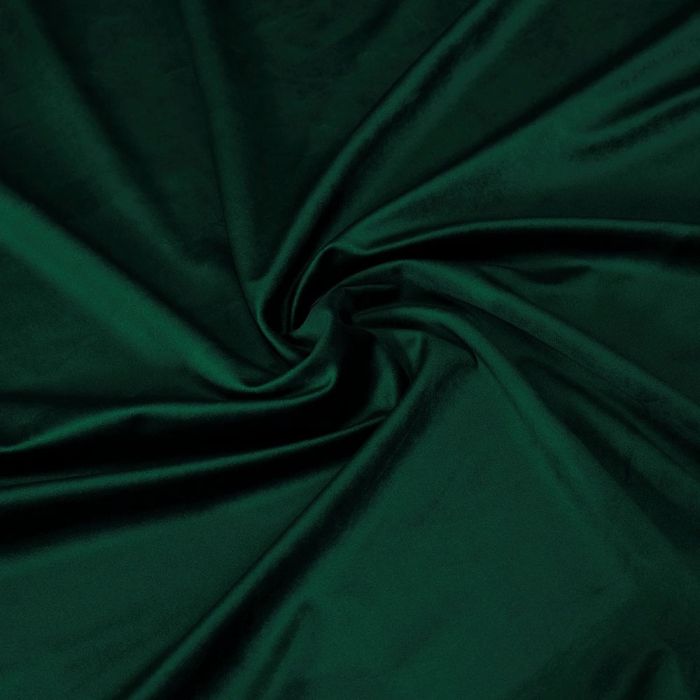 Izmērīts velūra aizkars Dark Green, atlikums 0.25x5.60m||TavsSapnis
