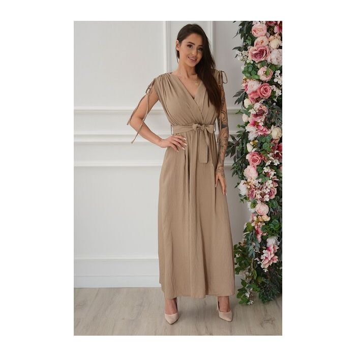 Vasaras audums American Crepe, camel||TavsSapnis