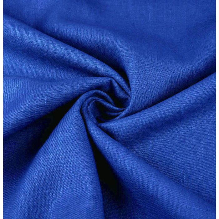 Mīksts mazgāts lins Royal Blue, 1.30x1.35m||TavsSapnis