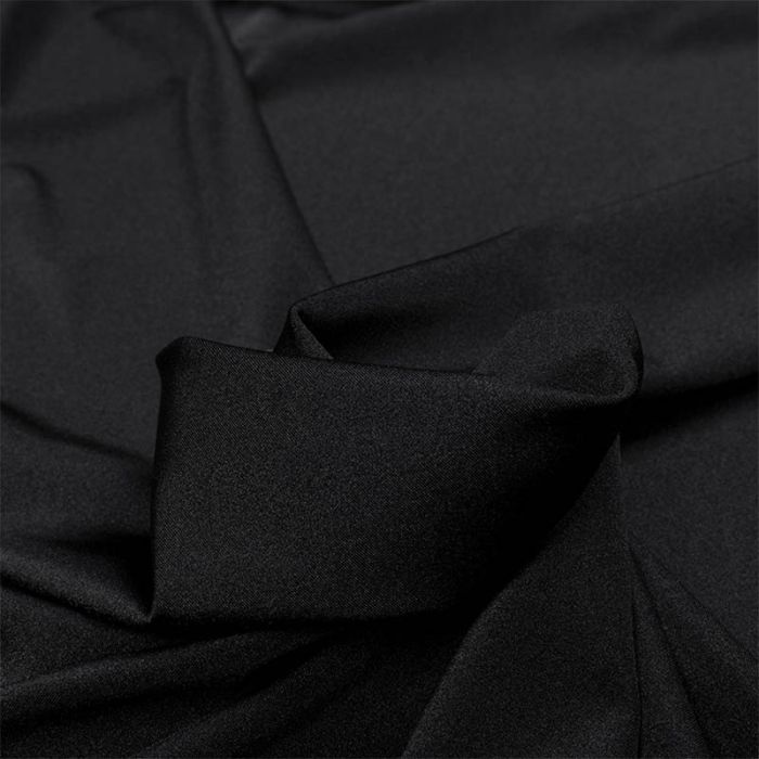 Trikotāžs Lycra, melns, 0.60x1.50m||TavsSapnis