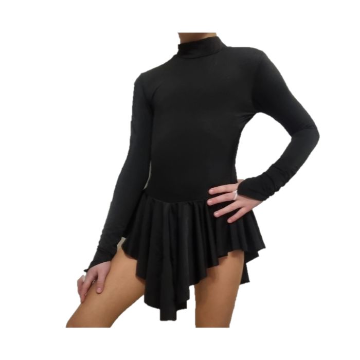 Trikotāžs Lycra, melns, 1x1.50m||TavsSapnis