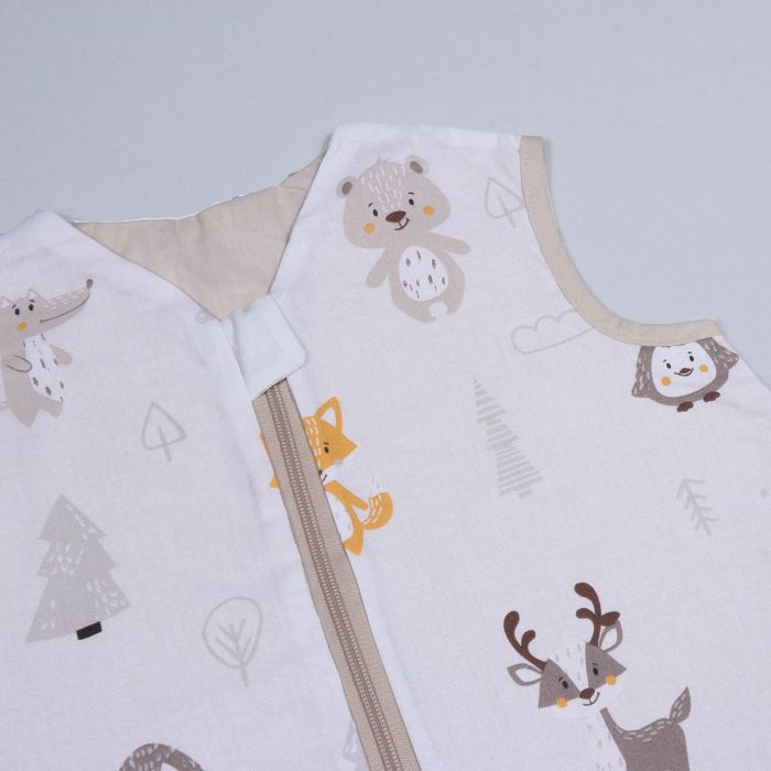 Vasaras guļammais ar divpusēju rāvējslēdzēju Little Forest, 90 cm||TavsSapnis