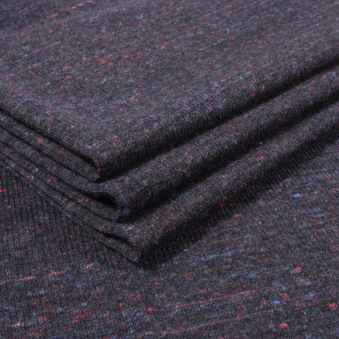 Rib trikotāža Melange, 1.10x1.14m||TavsSapnis