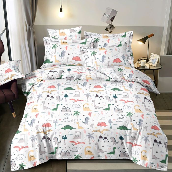 Gultas veļas komplekts Dino, 160x200, 70x70 cm||TavsSapnis