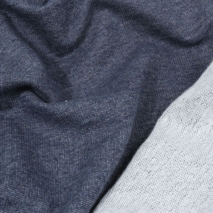 Cilpiņu trikotāža Jeans Melange, 0.95x1.80m||TavsSapnis