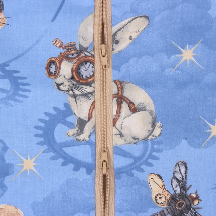Vasaras guļammais ar divpusēju rāvējslēdzēju Mechanical Animals, 120 cm||TavsSapnis