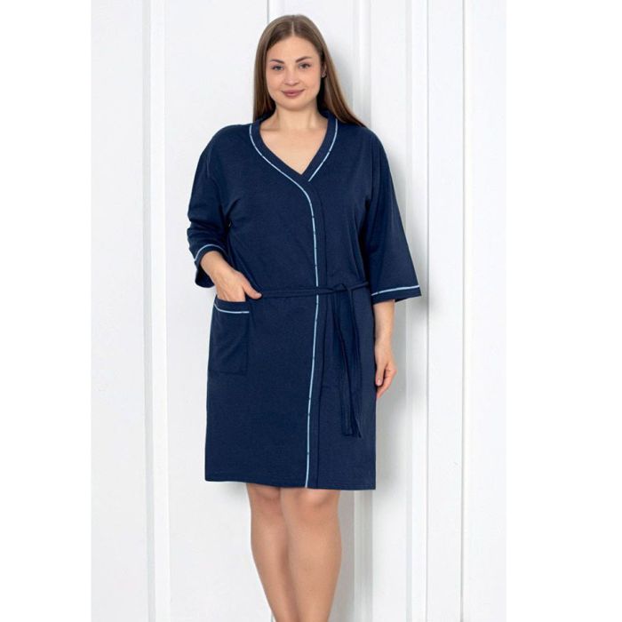 Trikotāža halāts Mia, 4XL||TavsSapnis
