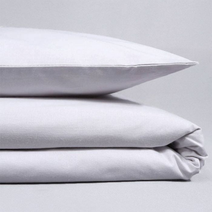 Kokvilnas gultas veļas komplekts zīdainim Pelēks sapnis, 90x120, 40x60 cm||TavsSapnis