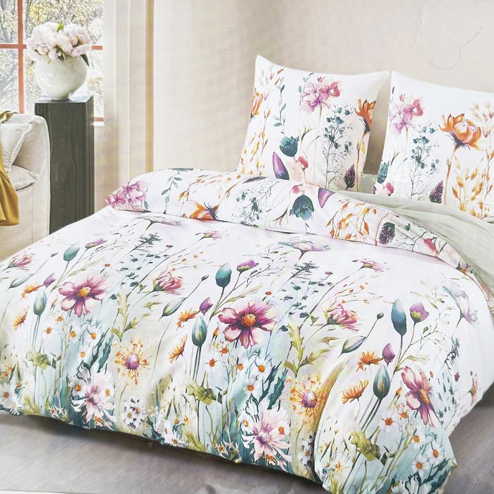 Divpusējas gultas veļas komplekts Krāsas, 140x200, 70x80 cm||TavsSapnis